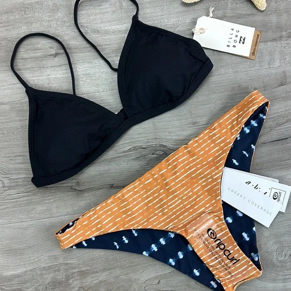 ☀️RIP CURL☀️BILLABONG☀️ SOL SEARCHER CECI TR SURF SHACK REVO CHEEKY PTB BIKINI - Picture 6 of 17